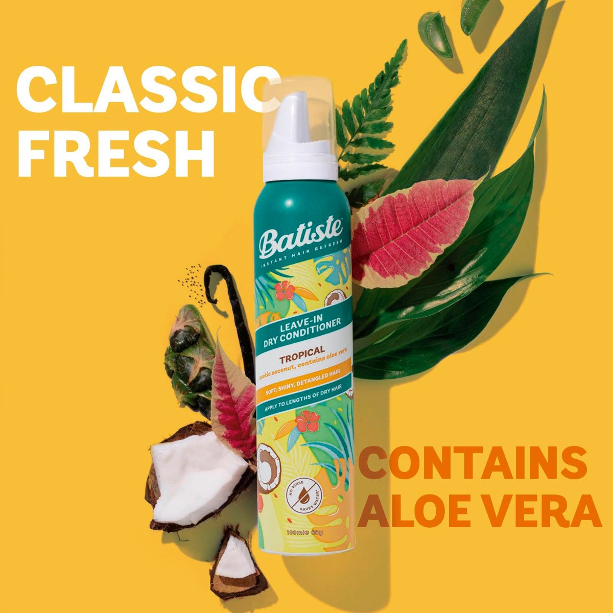 Batiste Instant Hair Refresh Leave-In Dry Conditioner - Tropical (100ml) φωτογραφία