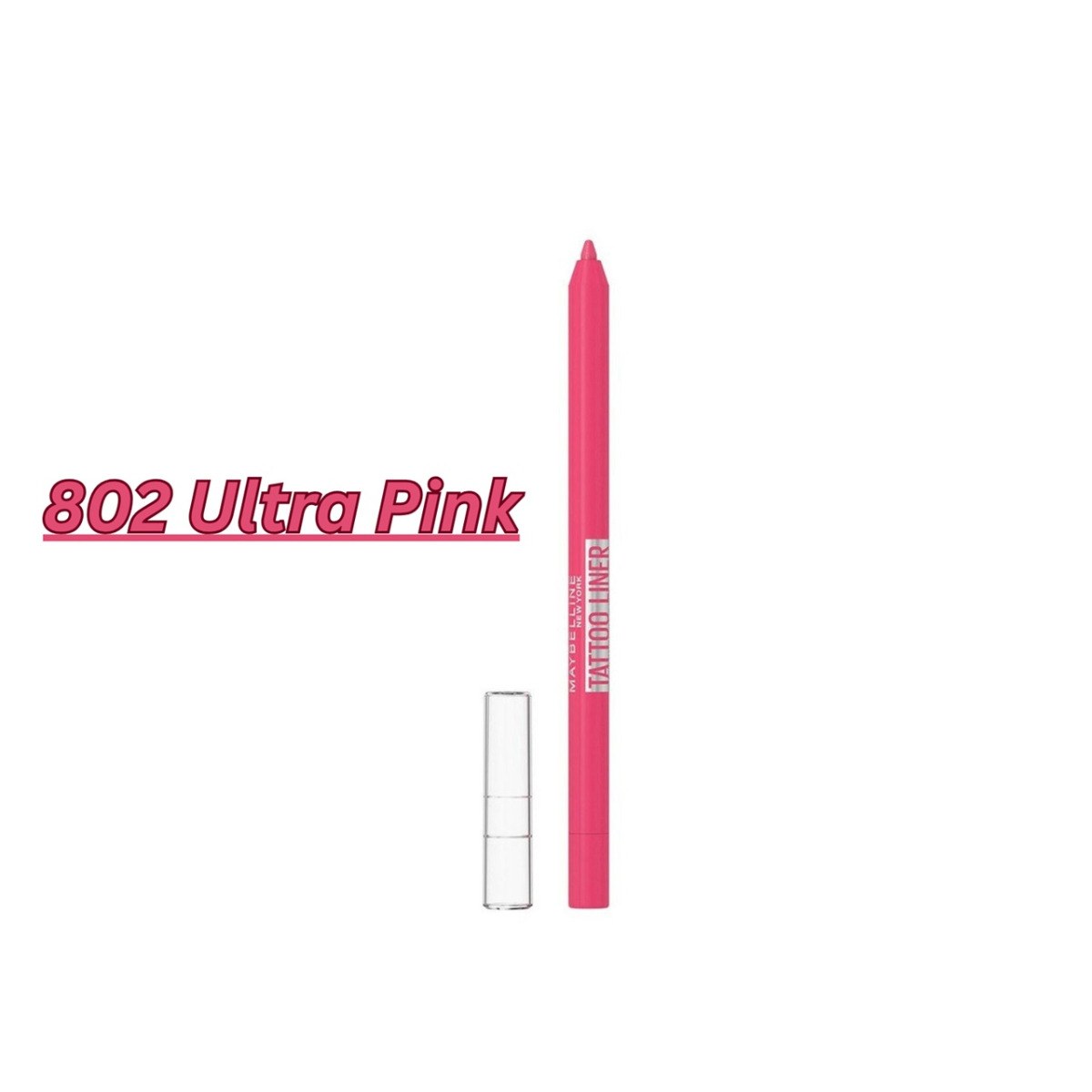 Maybelline New York Tattoo Liner Gel Pencil - 802 Ultra Pink (1.3g) φωτογραφία