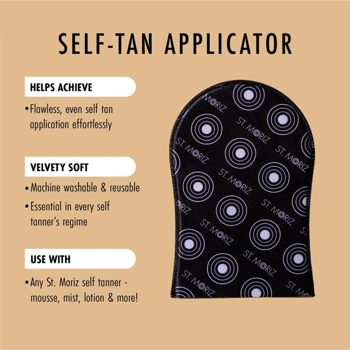 St. Moriz Velvet Tanning Mitt φωτογραφία
