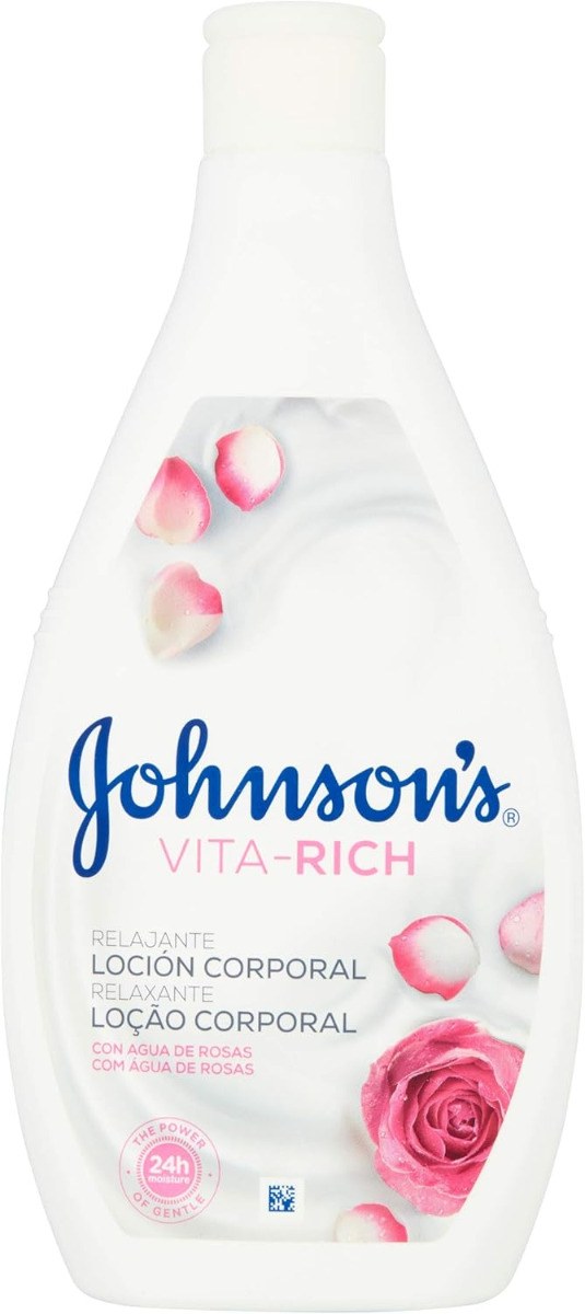 Johnson & Johnson Vita-Rich Relaxing Body Lotion - Rose Water (400ml)