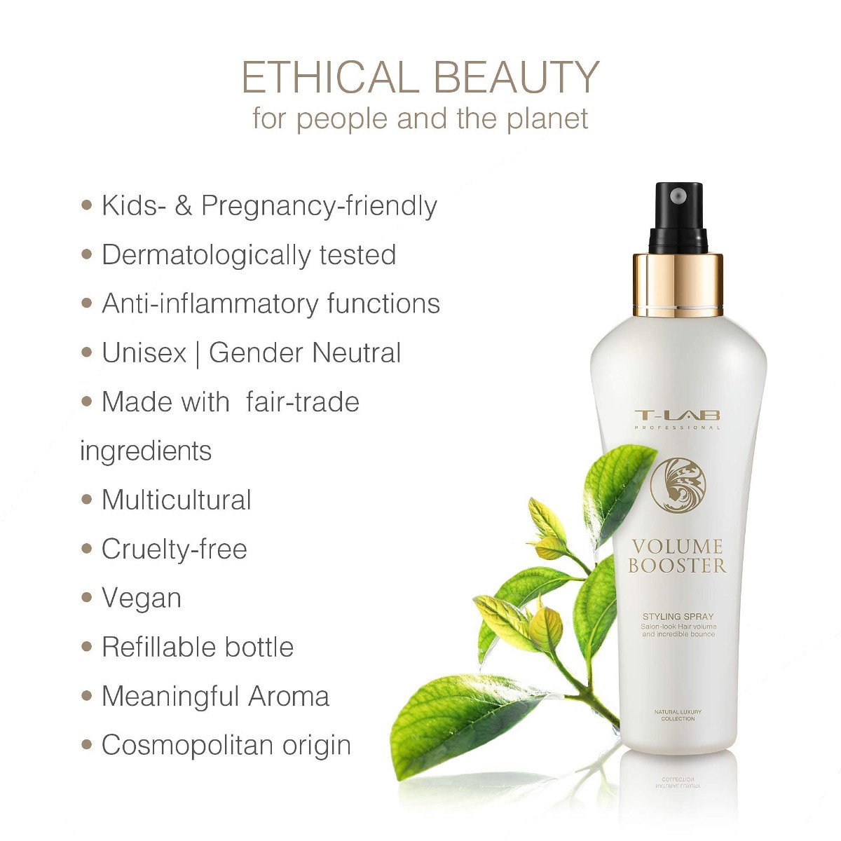 T-Lab Professional Volume Booster Styling Spray (150ml) φωτογραφία