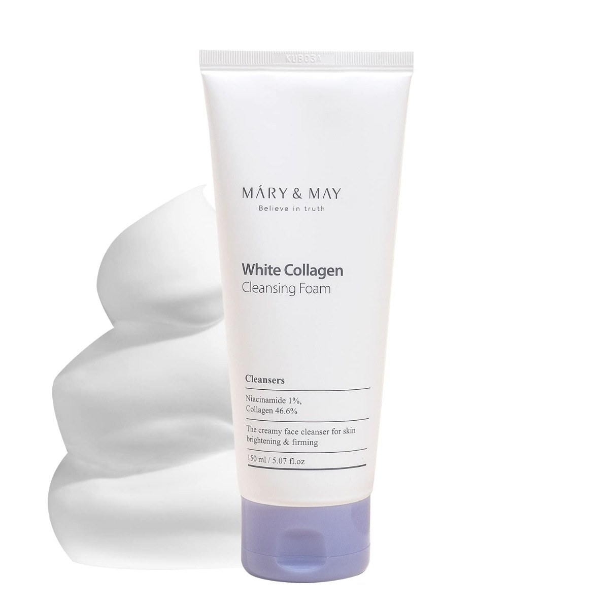 Mary & May Believe In Truth White Collagen Cleansing Foam (150ml) φωτογραφία