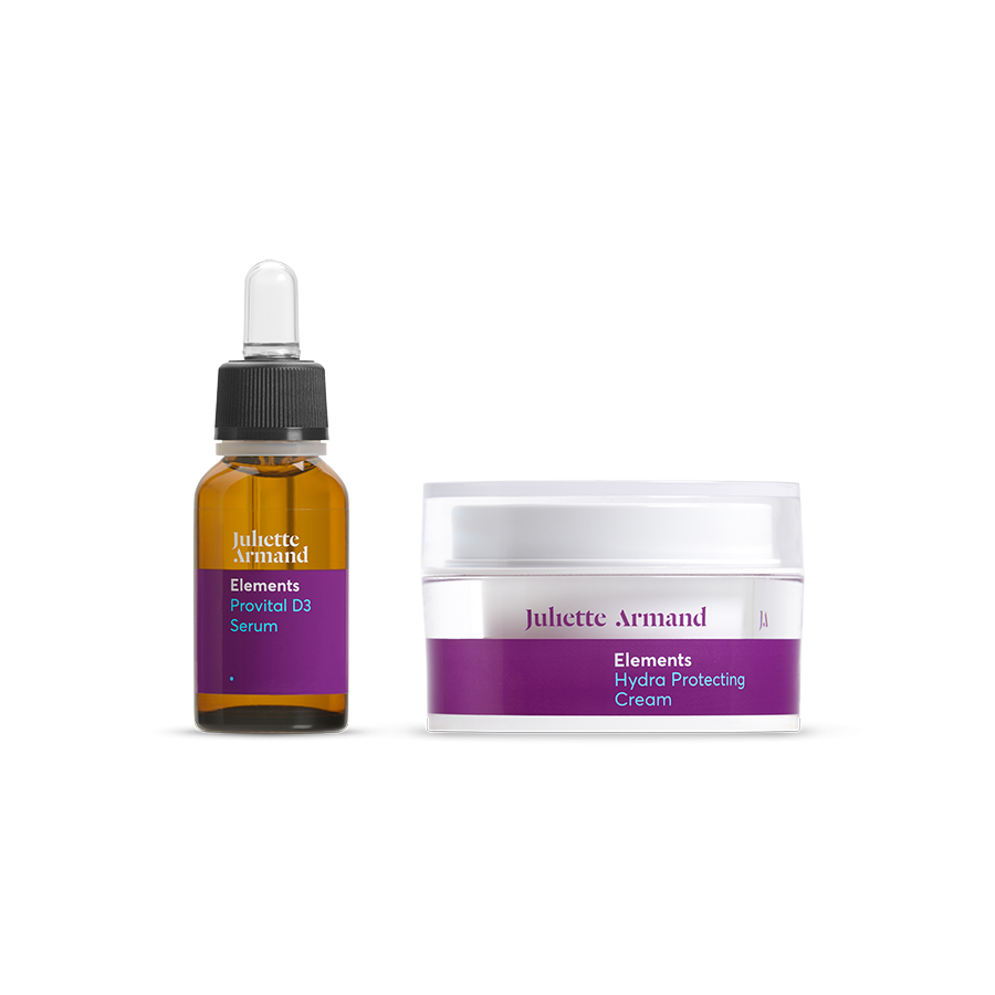 Juliette Armand - Πακέτο Προστασίας UV & Ενυδάτωσης (Provital D3 Serum 20ml & Hydra Protecting Cream 50ml)